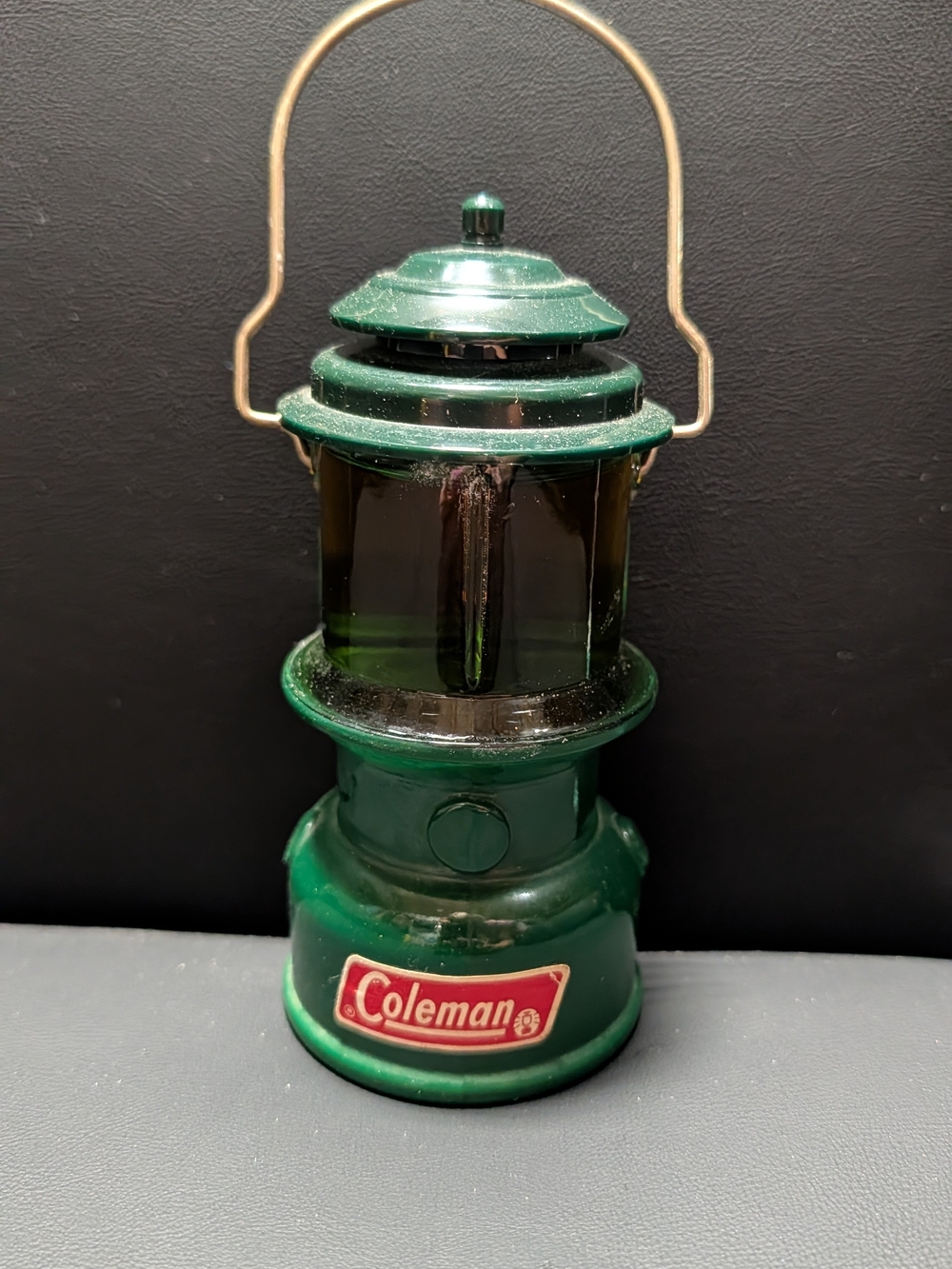 Vintage Avon Green Coleman-Style Lantern